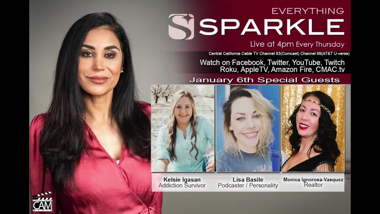 Everything Sparkle: Kelsie Igasan, Lisa Basile, & Monica Ignorosa-Vasquez -  CMAC Fresno/Clovis